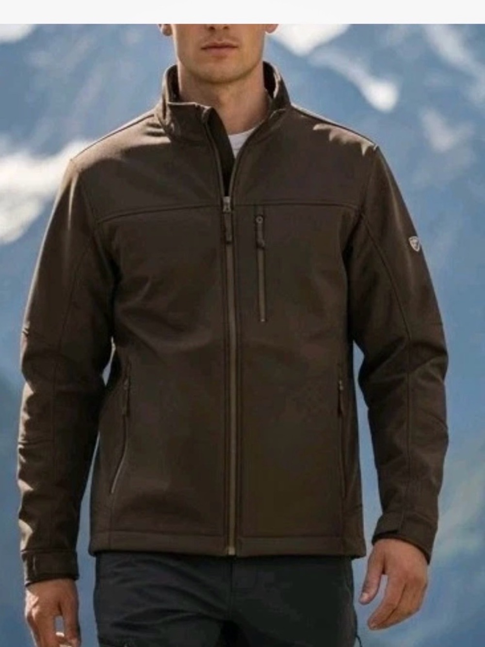 Kuhl softshell jacket fleece lined Large
